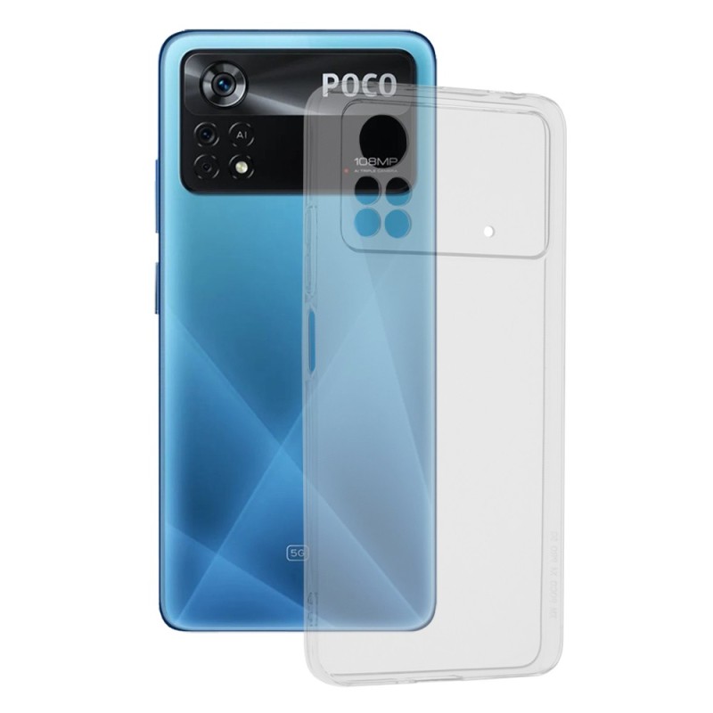 Husa pentru Xiaomi Poco X4 Pro 5G - Techsuit Clear Silicone - Transparenta