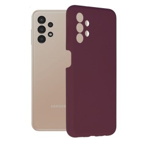 Husa pentru Samsung Galaxy A13 4G - Techsuit Soft Edge Silicone - Plum Violet