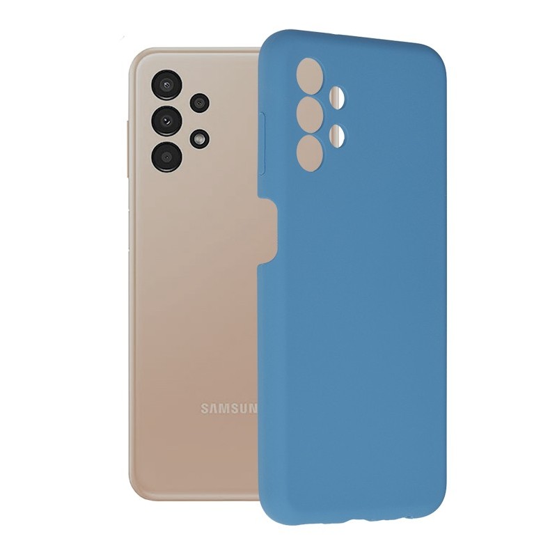 Husa pentru Samsung Galaxy A13 4G - Techsuit Soft Edge Silicone - Denim Blue