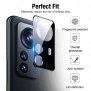 Folie Camera pentru Xiaomi 12 / 12X - Mocolo Silk HD PRO Camera Glass - Black