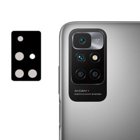 Folie Camera pentru Xiaomi Redmi 10 2021 / Redmi 10 2022 - Mocolo Silk HD PRO Camera Glass - Negru
