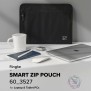 Husa pentru laptop 13" - Ringke Smart Zip Pouch - Black