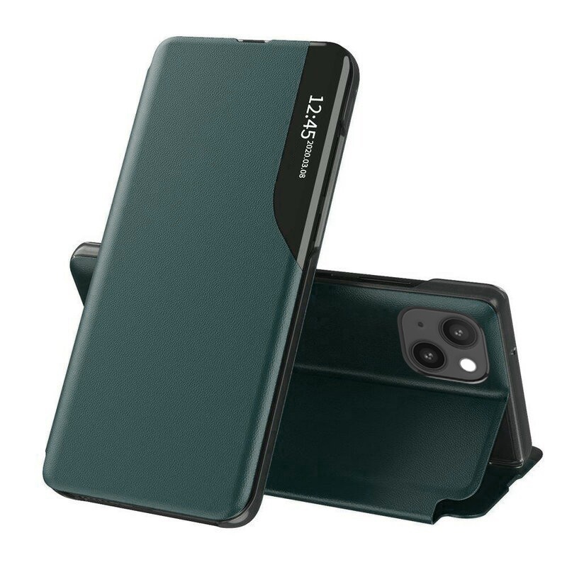 Husa pentru iPhone 14 - Techsuit eFold Series - Dark Green