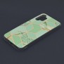 Husa pentru Samsung Galaxy A13 4G - Techsuit Marble Series - Green Hex