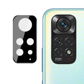 Folie Camera pentru Xiaomi Redmi Note 11 - Mocolo Silk HD PRO Camera Glass - Black