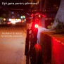 Stop de Bicicleta 240mAh, Waterproof - RockBros Tail LED (SEEMEE20) - Black