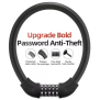 Cablu Antifurt - RockBros Combination Lock (RKS870-BK) - Black