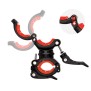 Suport Lanterna Bicicleta - RockBros 360 Angle Rotation (DJ1001-BR) - Black Red