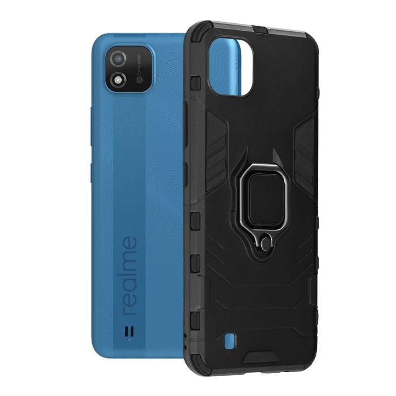 Husa pentru Realme C11 (2021) - Techsuit Silicone Shield - Black