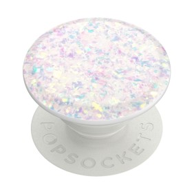 Suport pentru telefon - Popsockets PopGrip - Iridescent Confetti White