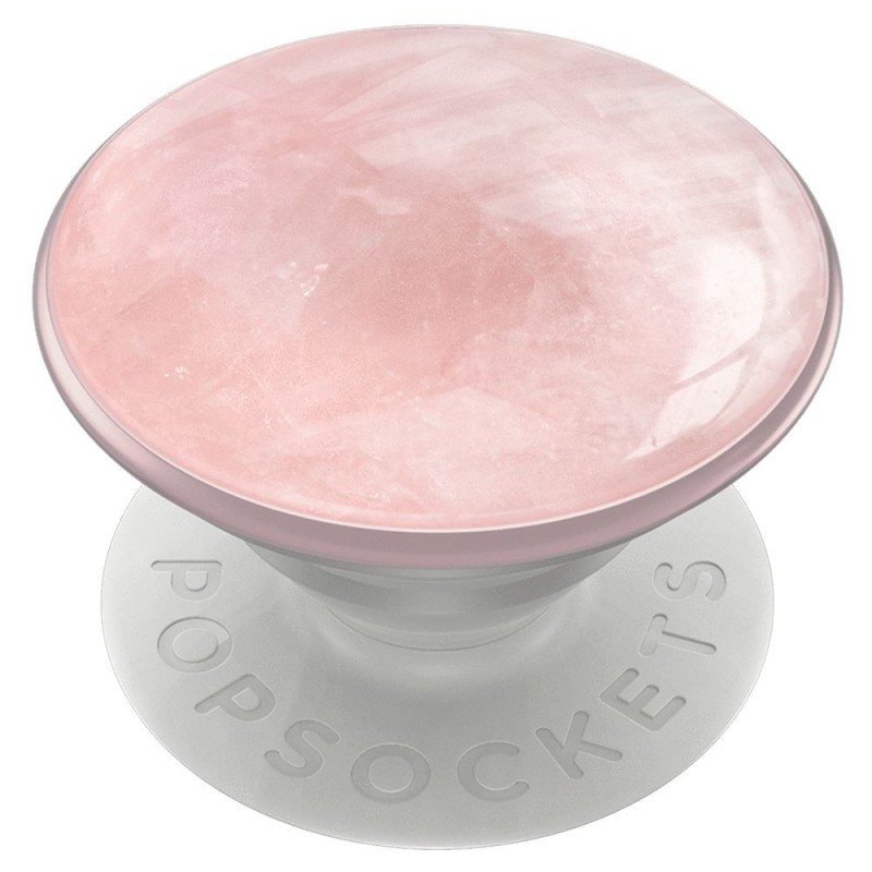 Suport pentru telefon - Popsockets PopGrip - Genuine Rose Quartz