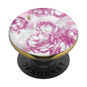 Suport pentru telefon - Popsockets PopLips - Burt’s Bees Pink Peony