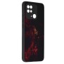Husa pentru Xiaomi Redmi 10C - Techsuit Glaze Series - Red Nebula