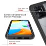 Husa pentru Xiaomi Redmi 10C + Folie - Techsuit Defense360 Pro - Black