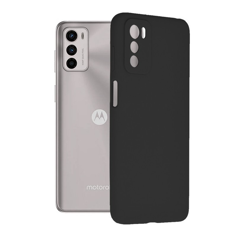 Husa pentru Motorola Moto G42 - Techsuit Soft Edge Silicone - Black