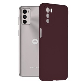 Husa pentru Motorola Moto G42 - Techsuit Soft Edge Silicone - Plum Violet