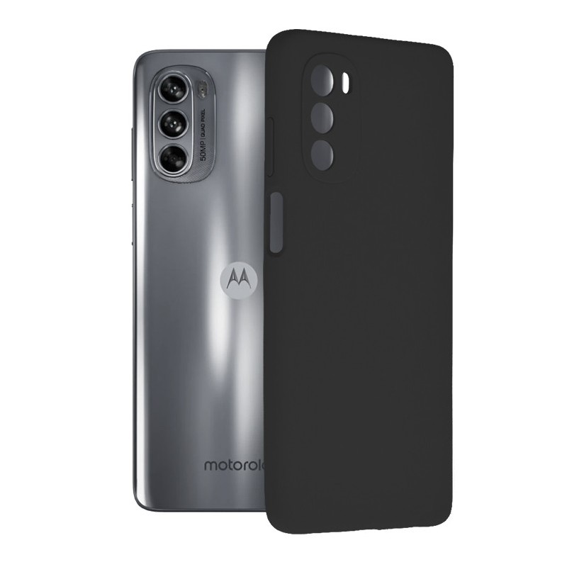 Husa pentru Motorola Moto G62 5G - Techsuit Soft Edge Silicone  - Black