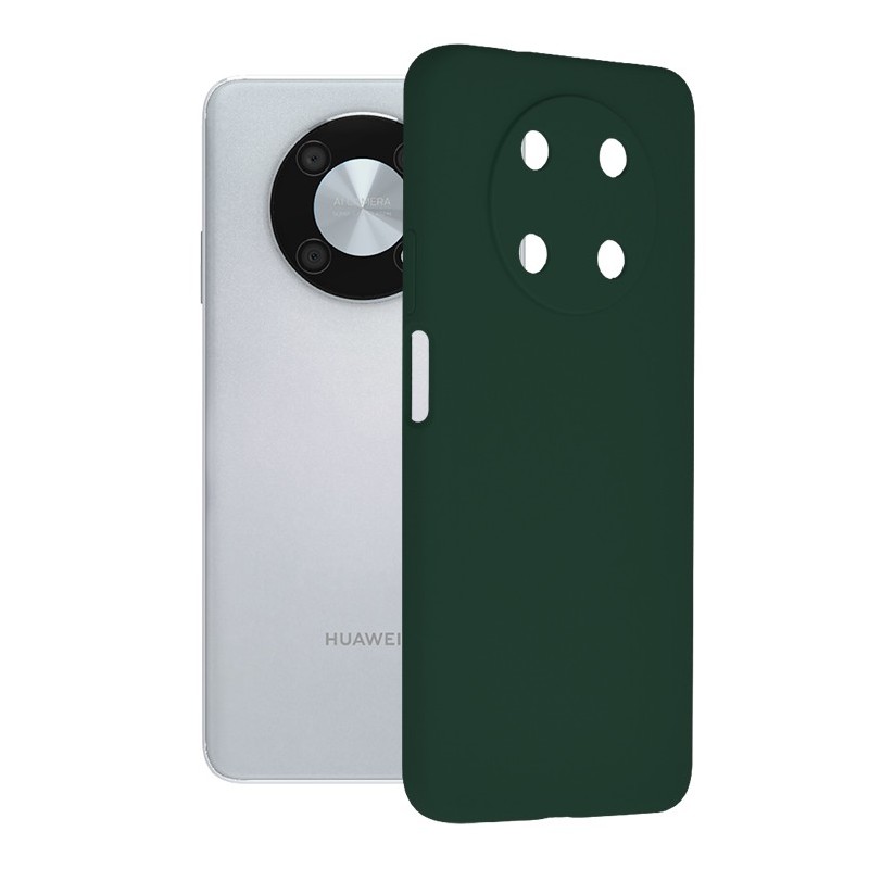 Husa pentru Huawei nova Y90 - Techsuit Soft Edge Silicone - Dark Green