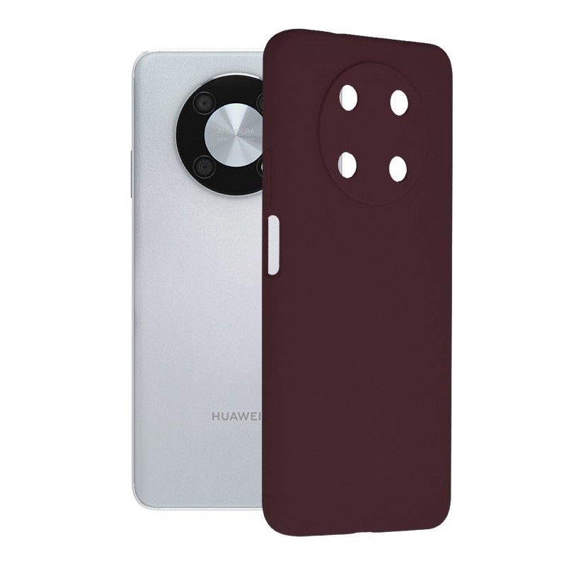 Husa pentru Huawei nova Y90 - Techsuit Soft Edge Silicone - Plum Violet