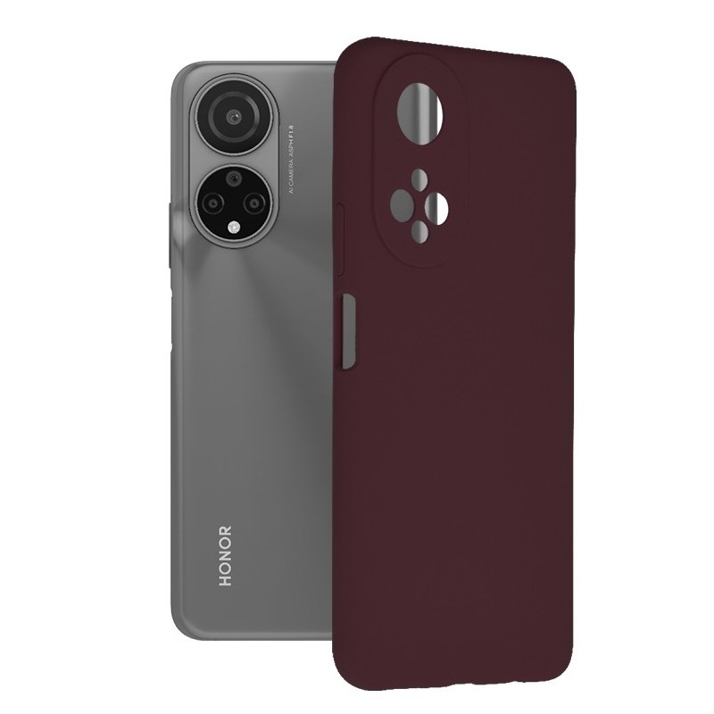 Husa pentru Honor X7 - Techsuit Soft Edge Silicone - Plum Violet