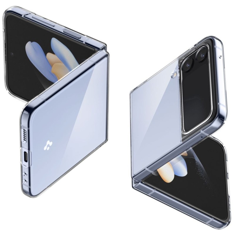 Husa pentru Samsung Galaxy Z Flip4 - Spigen Air Skin - Crystal Clear