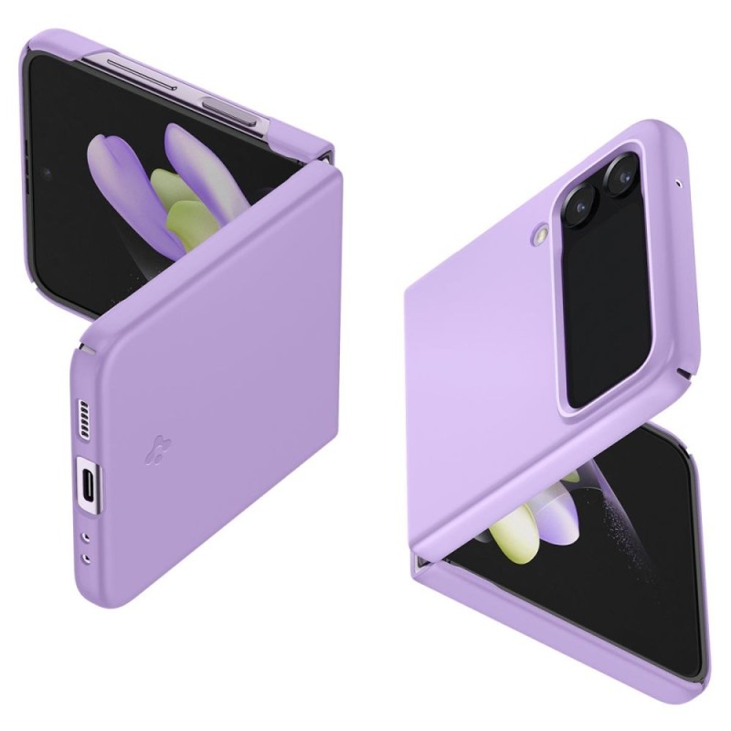 Husa pentru Samsung Galaxy Z Flip4 - Spigen Air Skin - Rose Purple