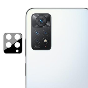 Folie Camera pentru Xiaomi Redmi Note 11 Pro 4G / Note 11 Pro 5G - Mocolo Silk HD PRO Camera Glass - Black