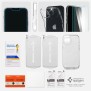 Husa pentru iPhone 14 Plus + 2x Folie - Spigen Crystal Pack 360 - Crystal Clear