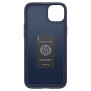 Husa pentru iPhone 14 - Spigen Thin Fit - Navy Blue
