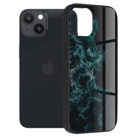 Husa pentru iPhone 14 - Techsuit Glaze Series - Blue Nebula
