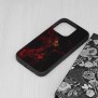 Husa pentru iPhone 14 Pro - Techsuit Glaze Series - Red Nebula