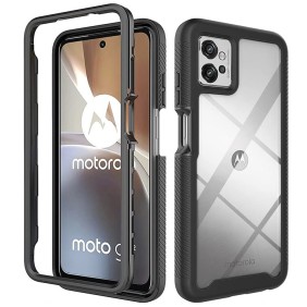 Husa pentru Motorola Moto G32 + Folie - Techsuit Defense360 Pro - Black