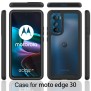 Husa pentru Motorola Edge 30 + Folie - Techsuit Defense360 Pro - Black