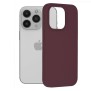 Husa pentru iPhone 14 Pro - Techsuit Soft Edge Silicone - Plum Violet