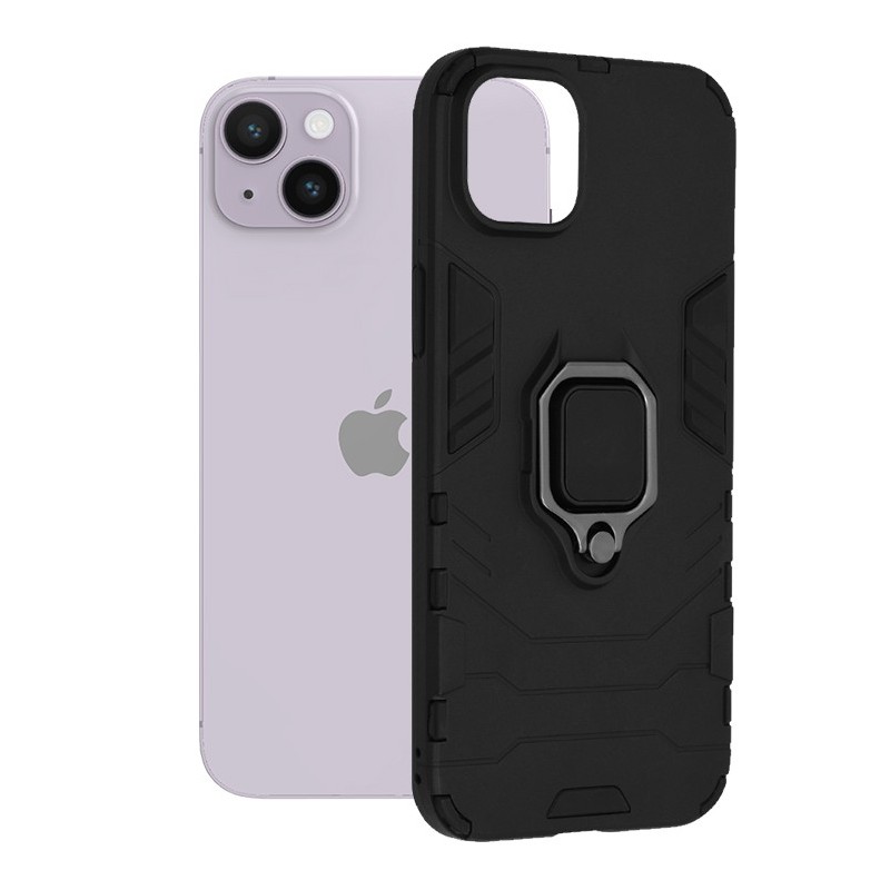Husa pentru iPhone 14 Plus - Techsuit Silicone Shield - Black
