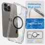 Husa pentru iPhone 14 Pro Max - Spigen Ultra Hybrid MagSafe - Carbon Fiber