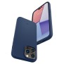 Husa pentru iPhone 14 Pro Max - Spigen Silicone Fit Mag Safe - Navy Blue