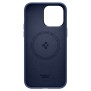 Husa pentru iPhone 14 Pro Max - Spigen Silicone Fit Mag Safe - Navy Blue