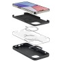 Husa pentru iPhone 14 Pro Max - Spigen Silicone Fit Mag Safe - Black