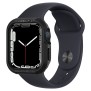 Husa pentru Apple Watch 4 / 5 / 6 / SE / SE 2 / 7 / 8 (44mm / 45mm) - Spigen Rugged Armor - Black