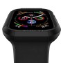 Husa pentru Apple Watch 4 / 5 / 6 / SE / SE 2 / 7 / 8 (44mm / 45mm) - Spigen Rugged Armor - Black