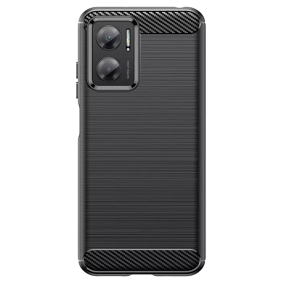 Husa pentru Xiaomi Redmi 10 5G - Techsuit Carbon Silicone - Black