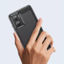 Husa pentru Xiaomi Redmi 10 5G - Techsuit Carbon Silicone - Black