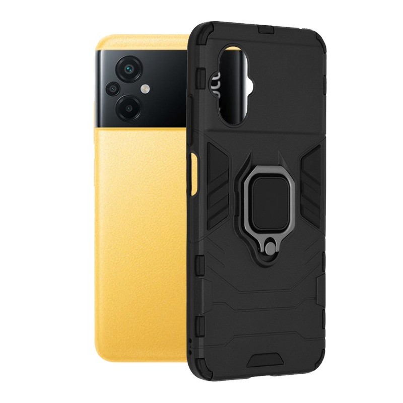 Husa pentru Xiaomi Poco M5 - Techsuit Silicone Shield - Black