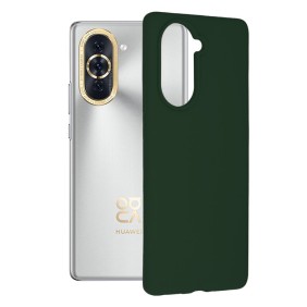 Husa pentru Huawei nova 10 - Techsuit Soft Edge Silicone - Dark Green