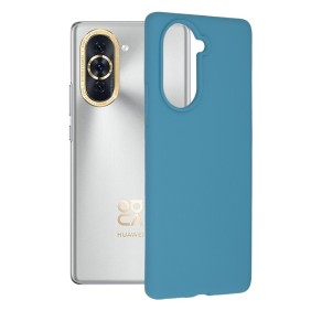 Husa pentru Huawei nova 10 - Techsuit Soft Edge Silicone - Denim Blue