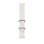 Curea pentru Apple Watch 1/2/3/4/5/6/7/8/9/SE/SE 2/Ultra/Ultra 2 (42/44/45/49mm) - Techsuit Watchband (W038) - White