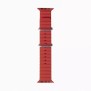 Curea pentru Apple Watch 1/2/3/4/5/6/7/8/9/SE/SE 2 (38/40/41mm) - Techsuit Watchband (W038) - Wine Red