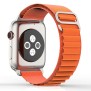 Curea pentru Apple Watch 1/2/3/4/5/6/7/8/9/SE/SE 2 (38/40/41mm) - Techsuit Watchband (W037) - Orange