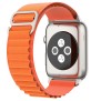 Curea pentru Apple Watch 1/2/3/4/5/6/7/8/9/SE/SE 2 (38/40/41mm) - Techsuit Watchband (W037) - Orange